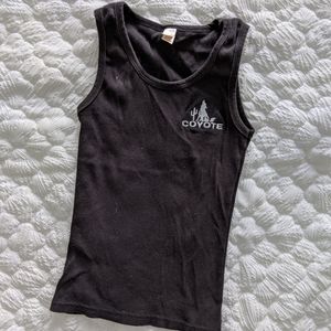 Coyote cactus Coachella vibes tank